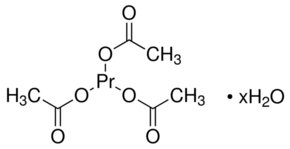 Praseodymium(III) acetate hydrate - CAS:334869-74-8 - Praseodymium triacetate, Praseodymium(3+) acetate, Acetic acid praseodymium(3+) salt, 6192-12-7